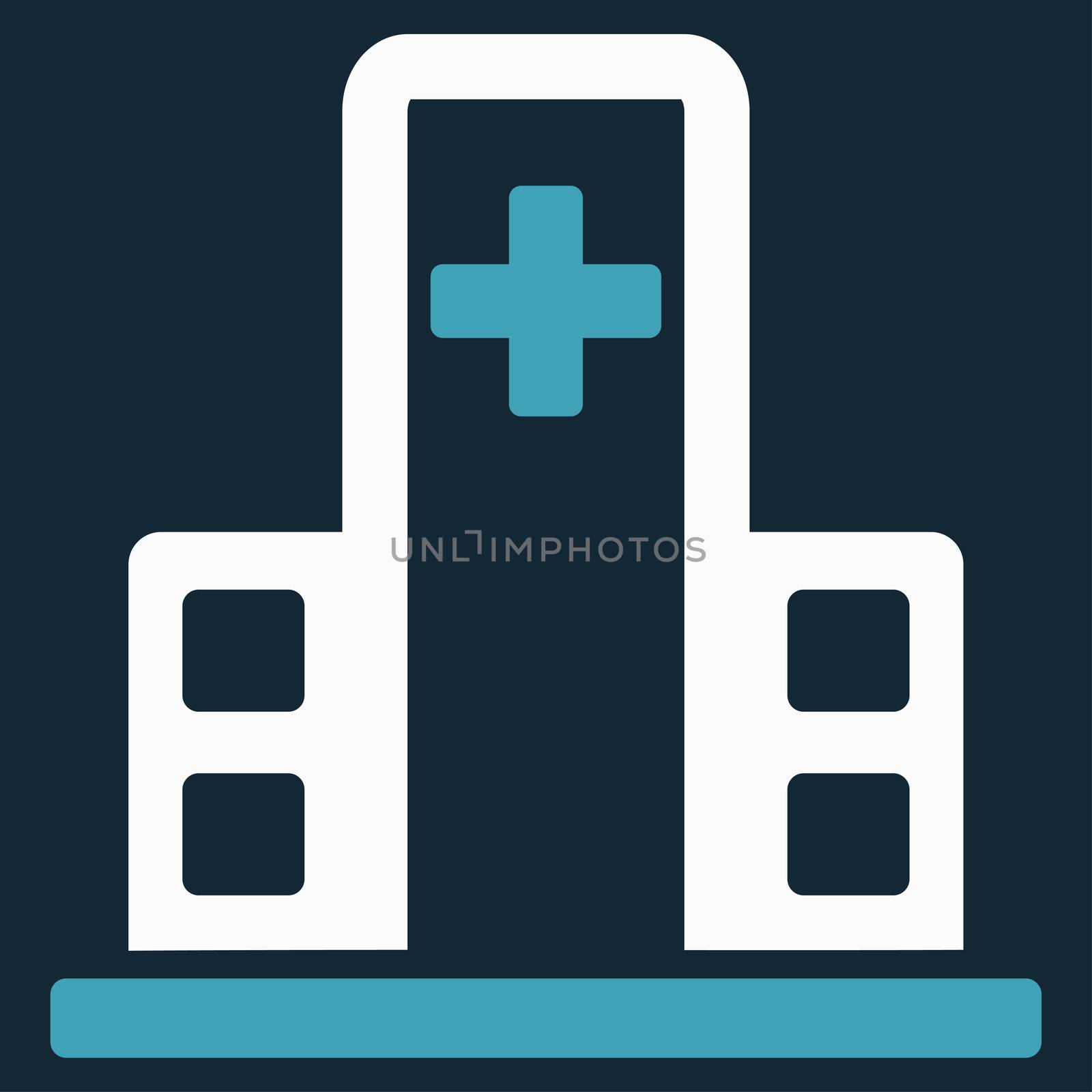 Hospital Building Icon by ahasoft