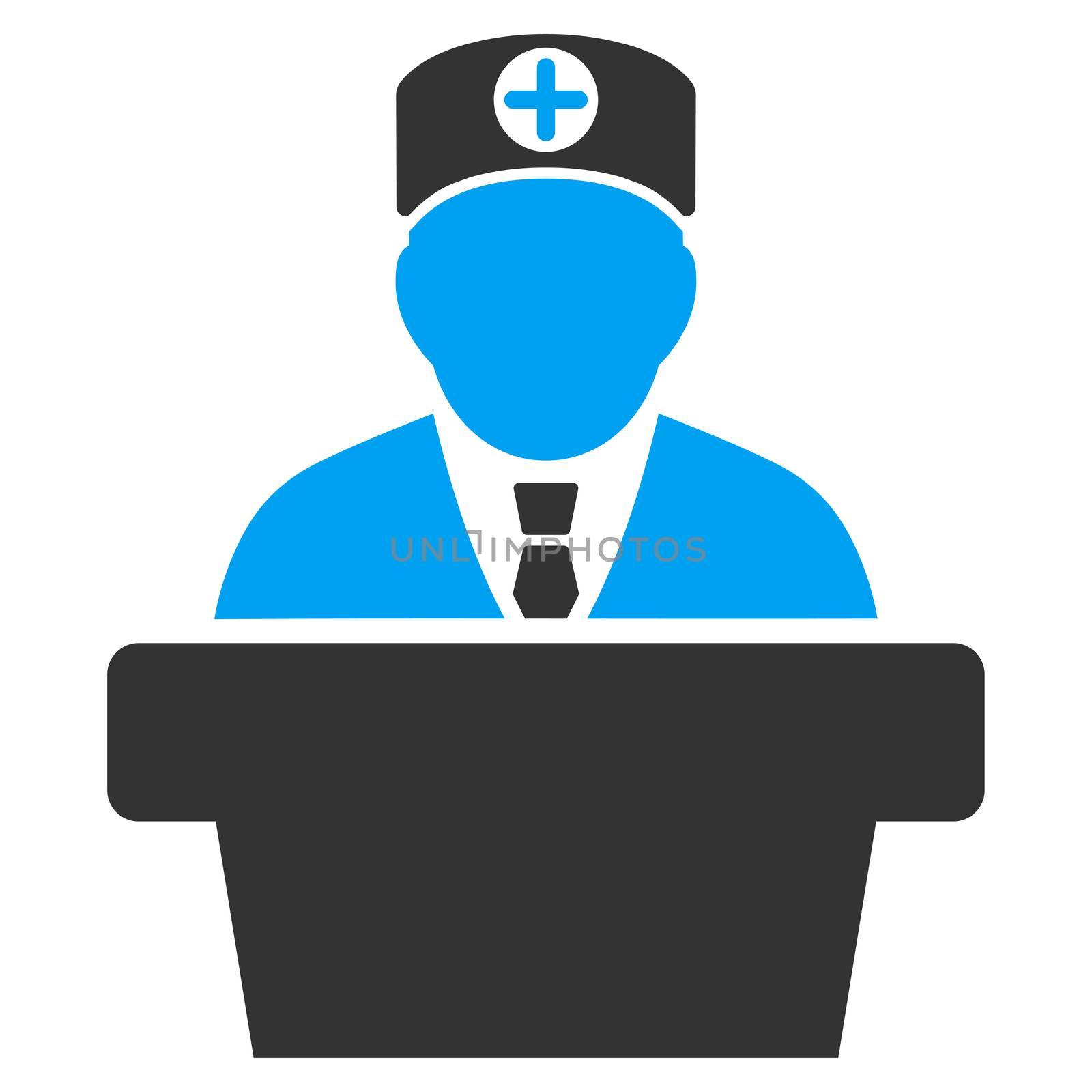 Medical Official Lecture Icon by ahasoft