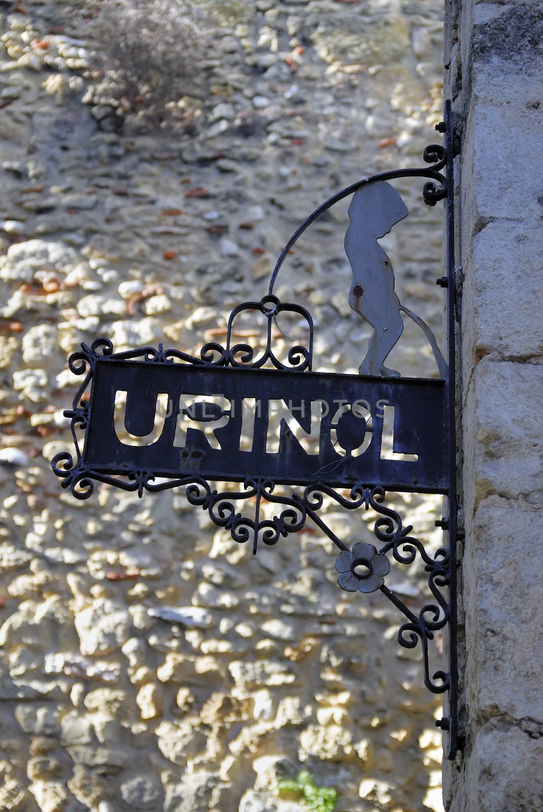 Urinol sign