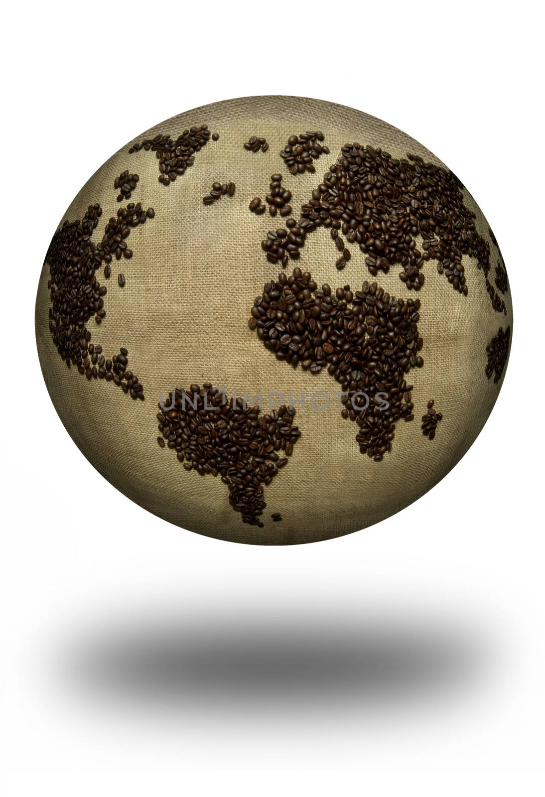 Coffee map atlas  by unikpix