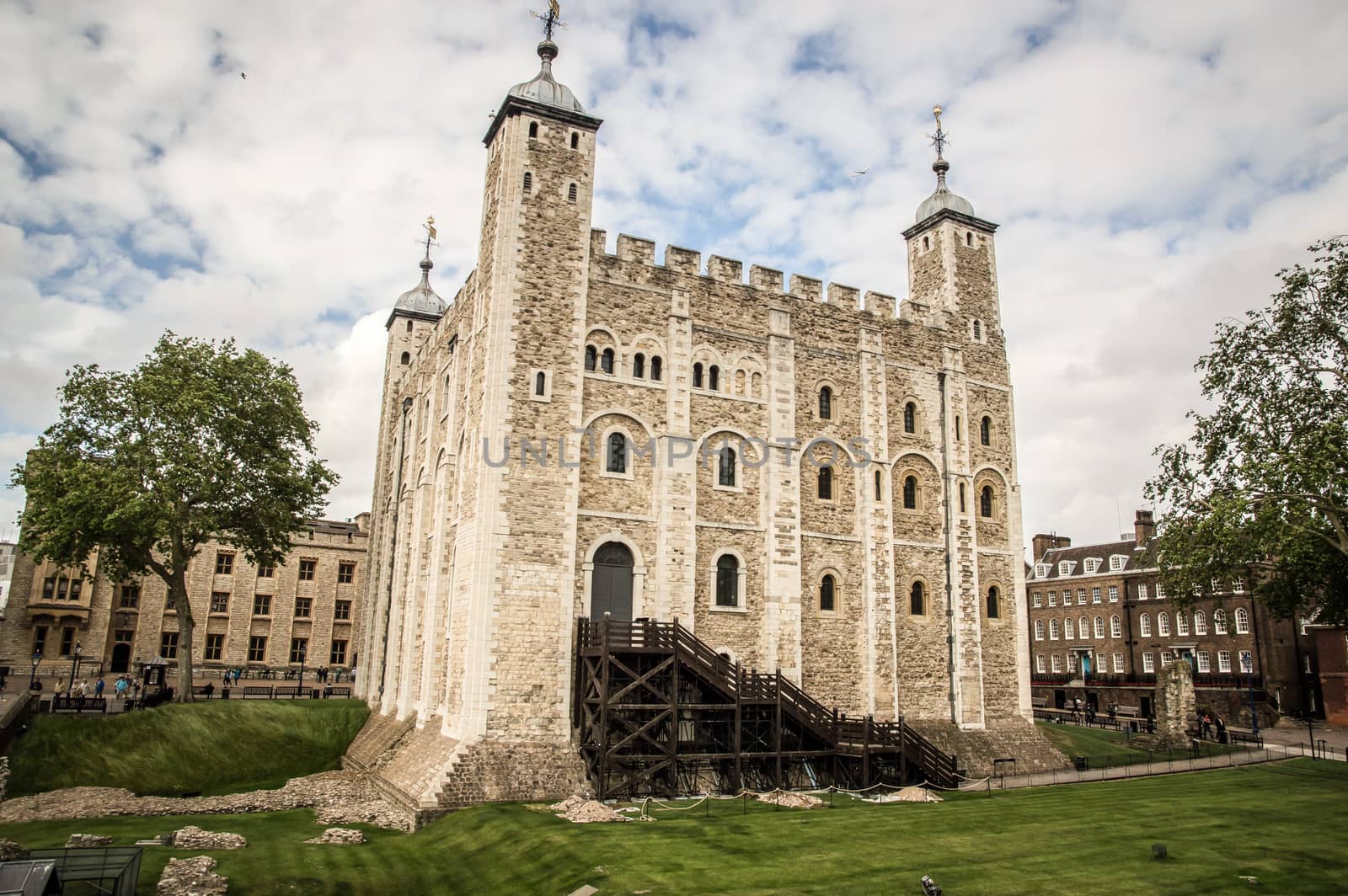 Tower of London - Part of the Historic Royal Palaces, housing the Crown Jewels.