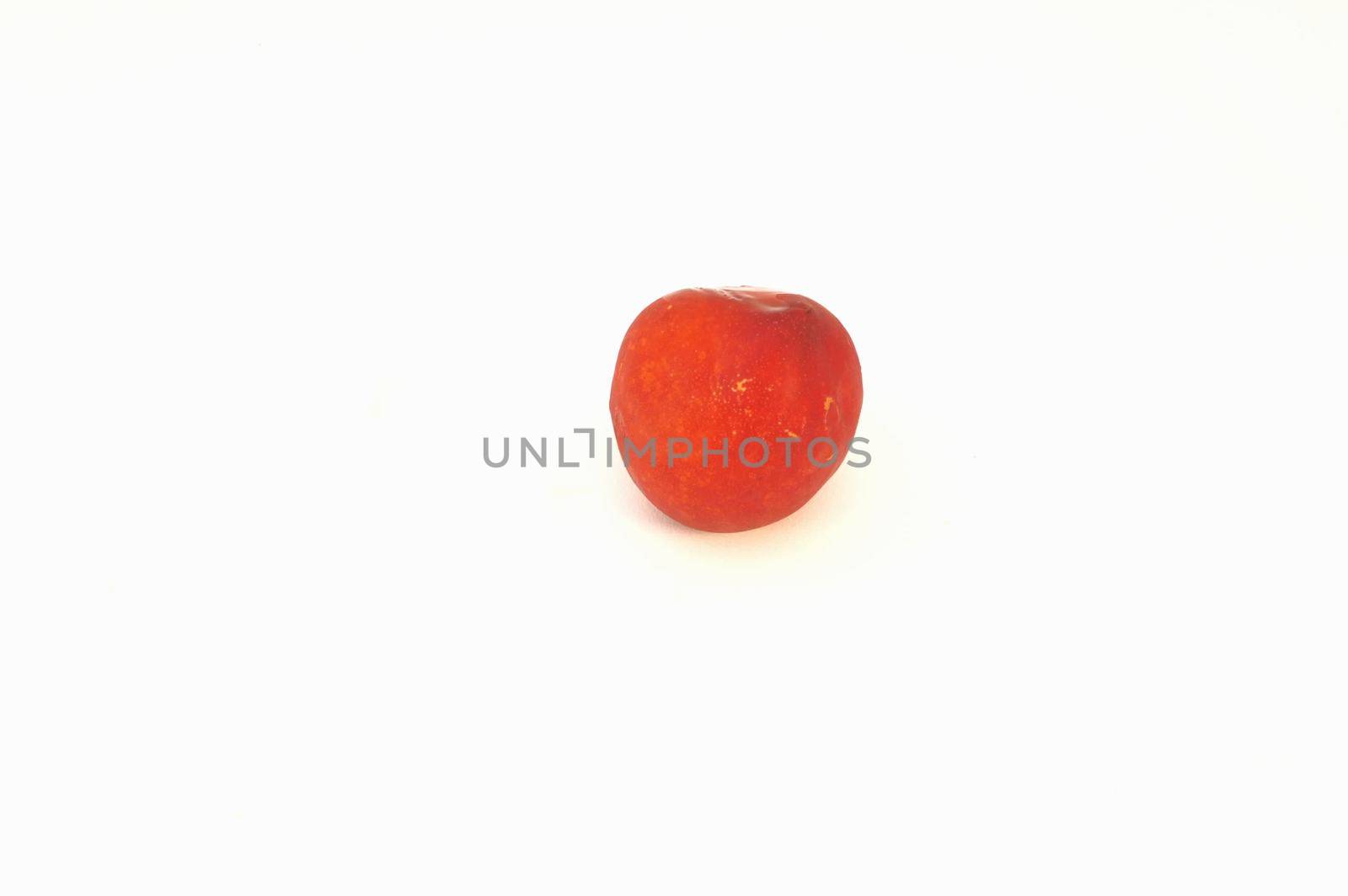 nectarine, isolated