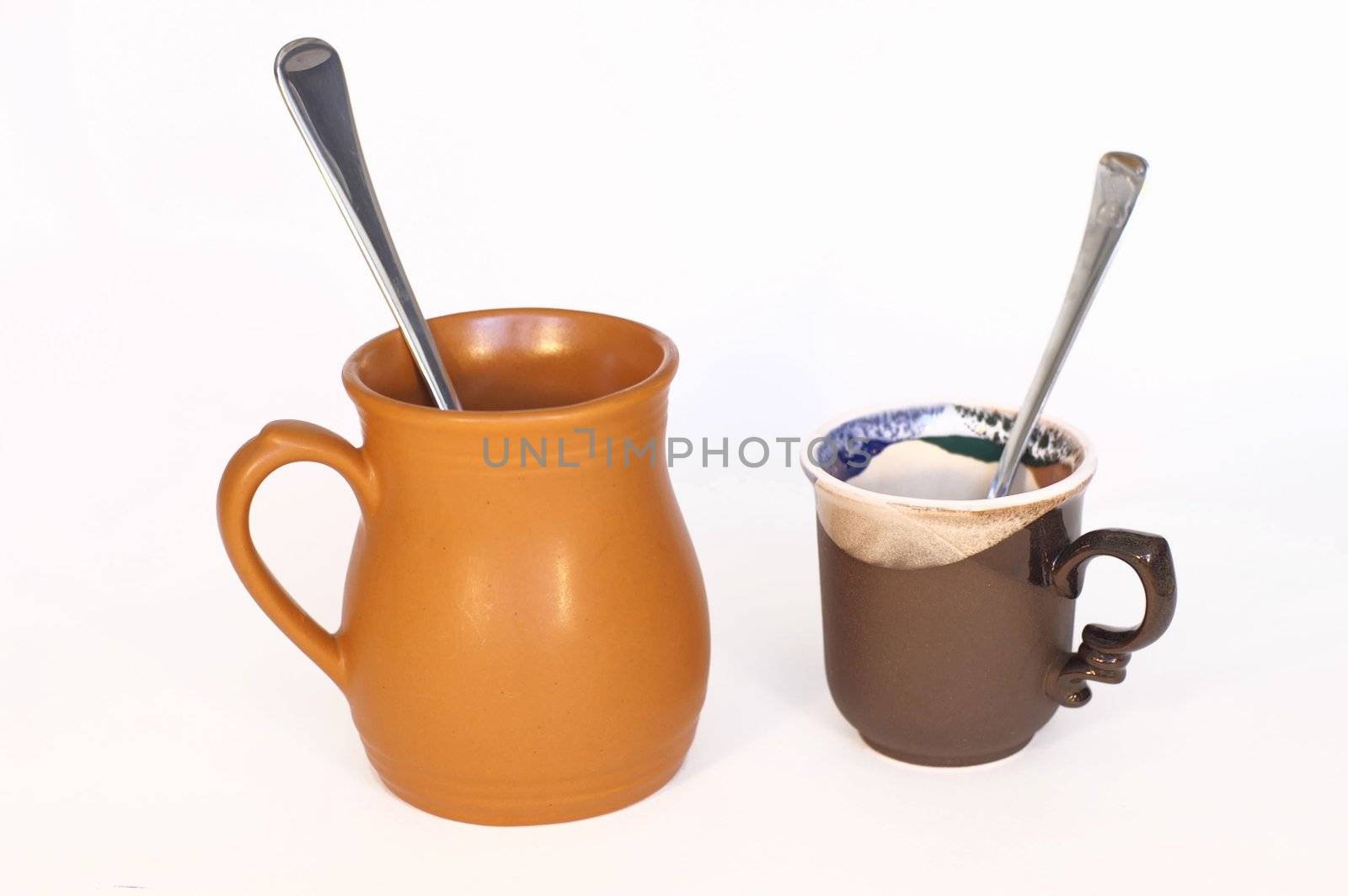 Coffee cup and tea cup by javax