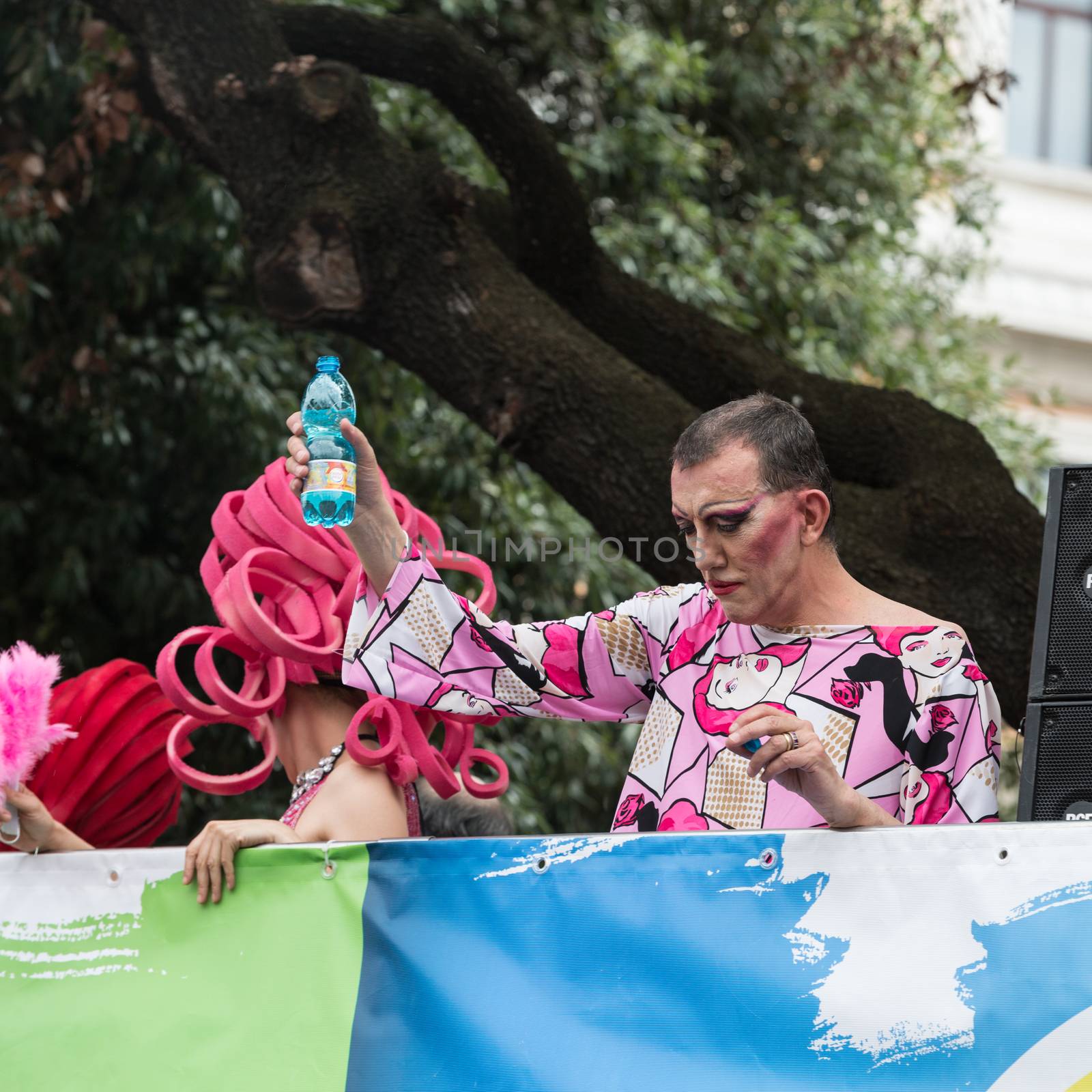  The Rome Gay Pride parade by wjarek