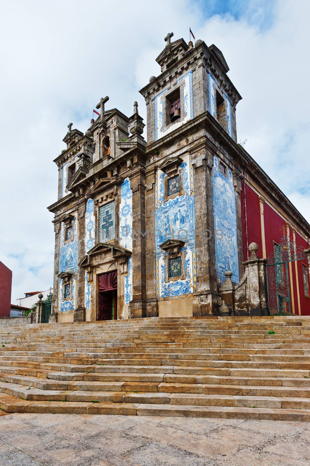 Catholic Church in the Portuguese Town Porto
