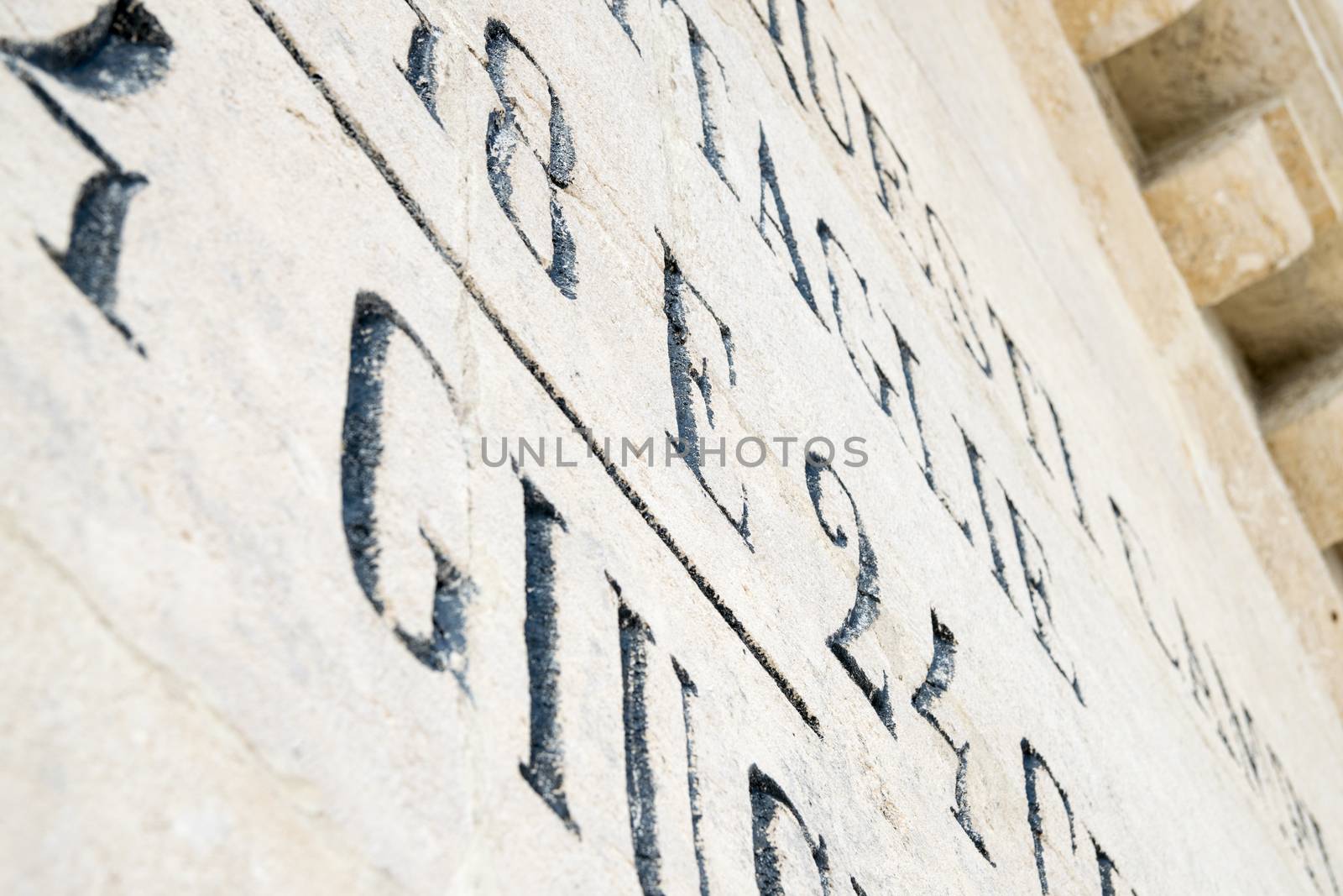 engravings on commemorative monument by Isaac74