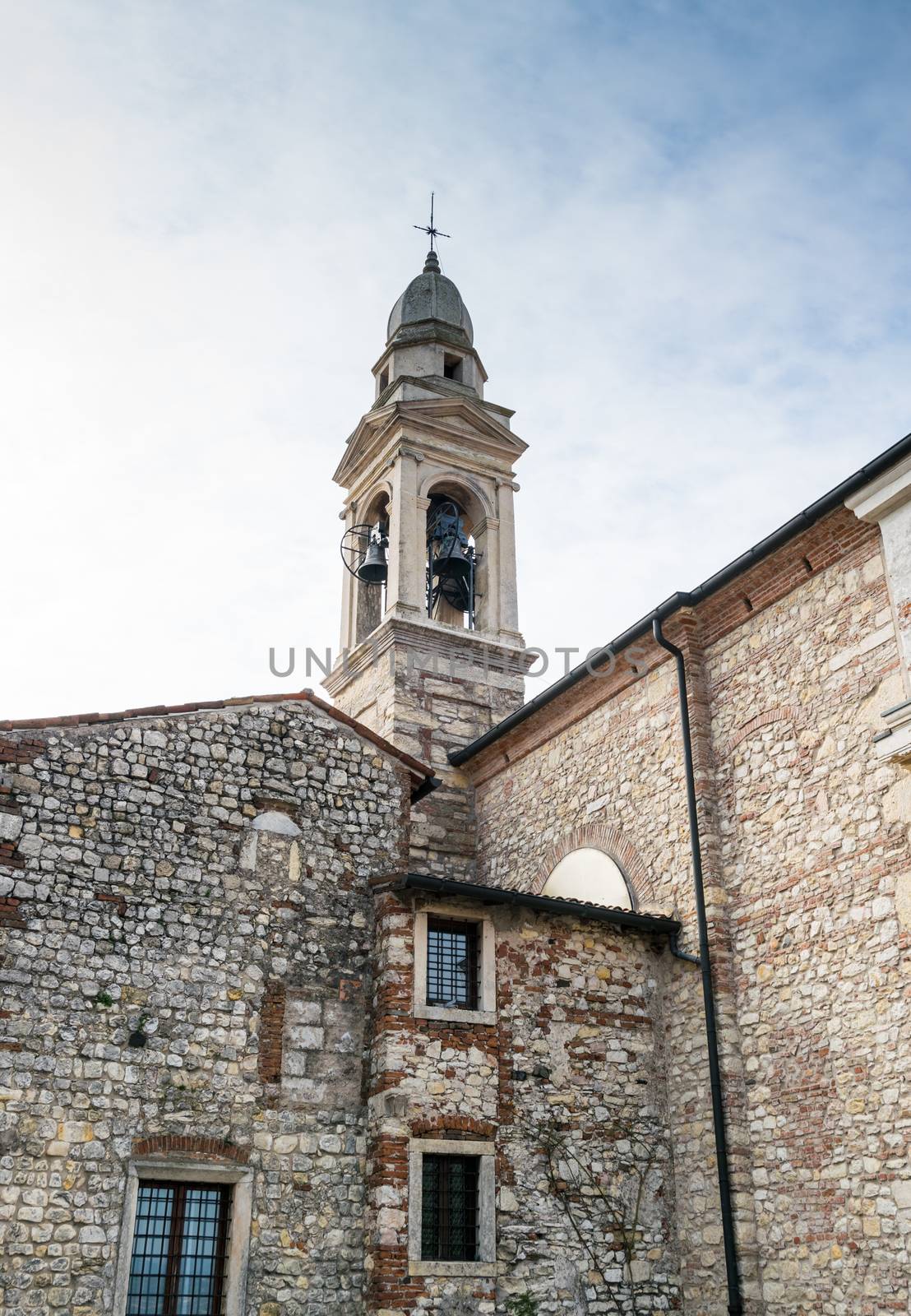 ancient bell tower in a medieval village by Isaac74