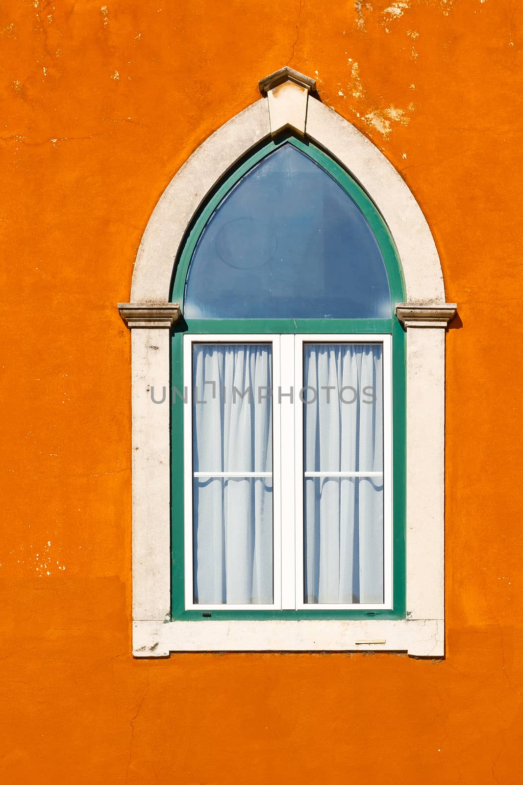 Lancet Window of the Old Portugal House