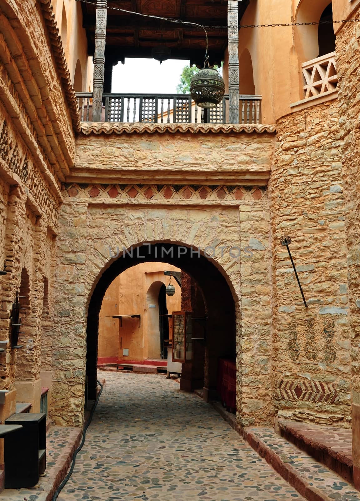 agadir medina archway by tony4urban