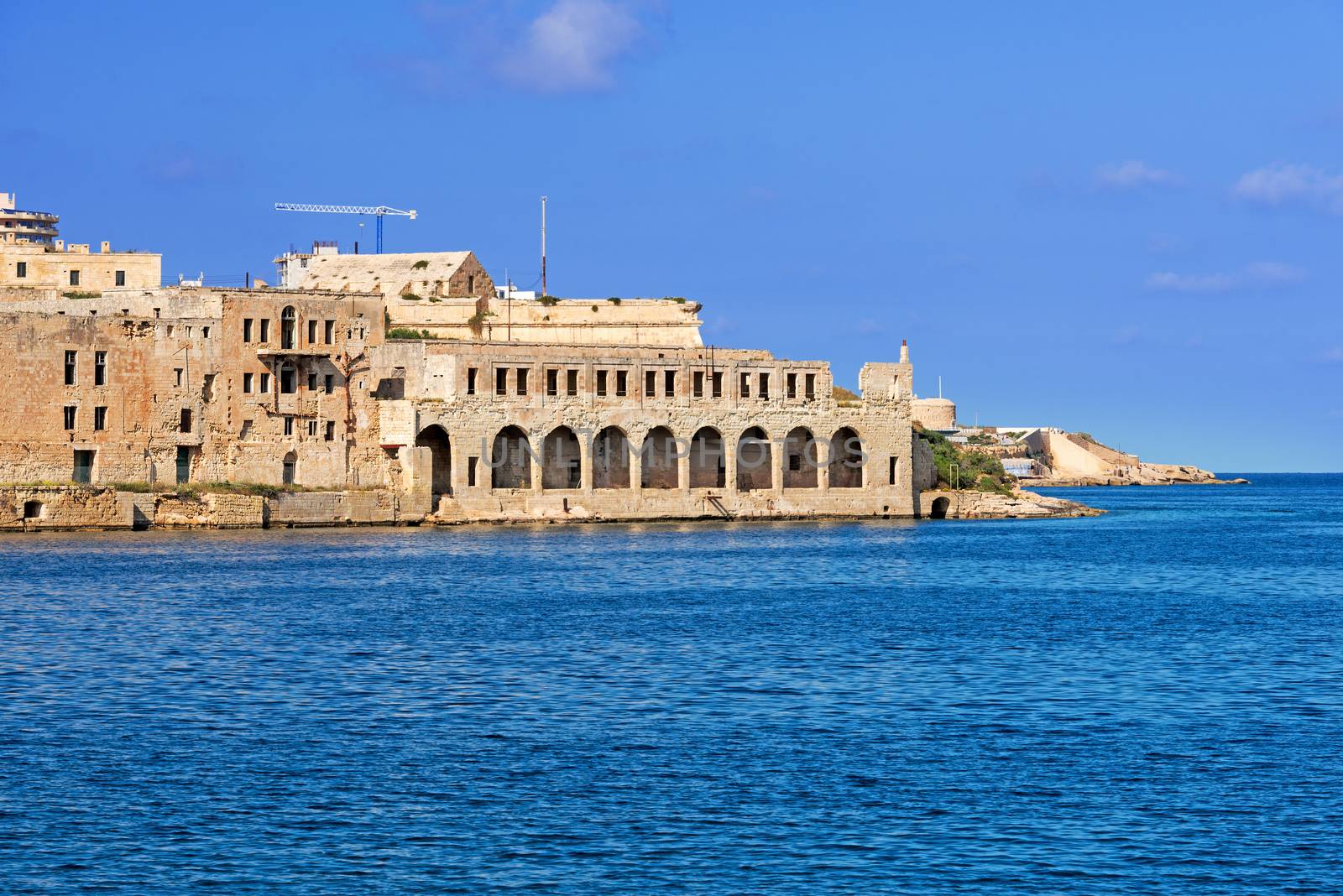 Valletta waterfront Malta by Nanisimova