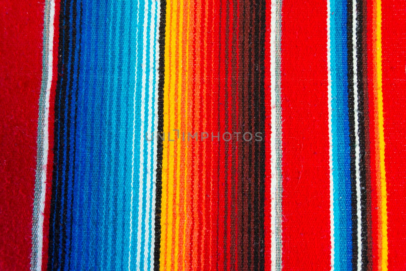 Colorful Mexican Poncho Background