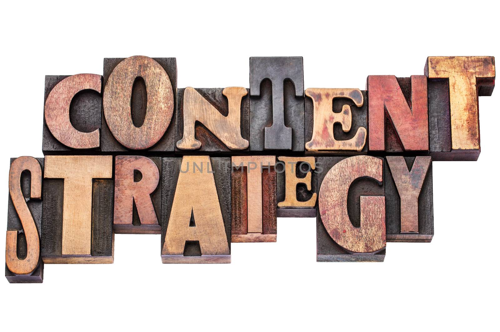 content strategy typography word abstract by PixelsAway