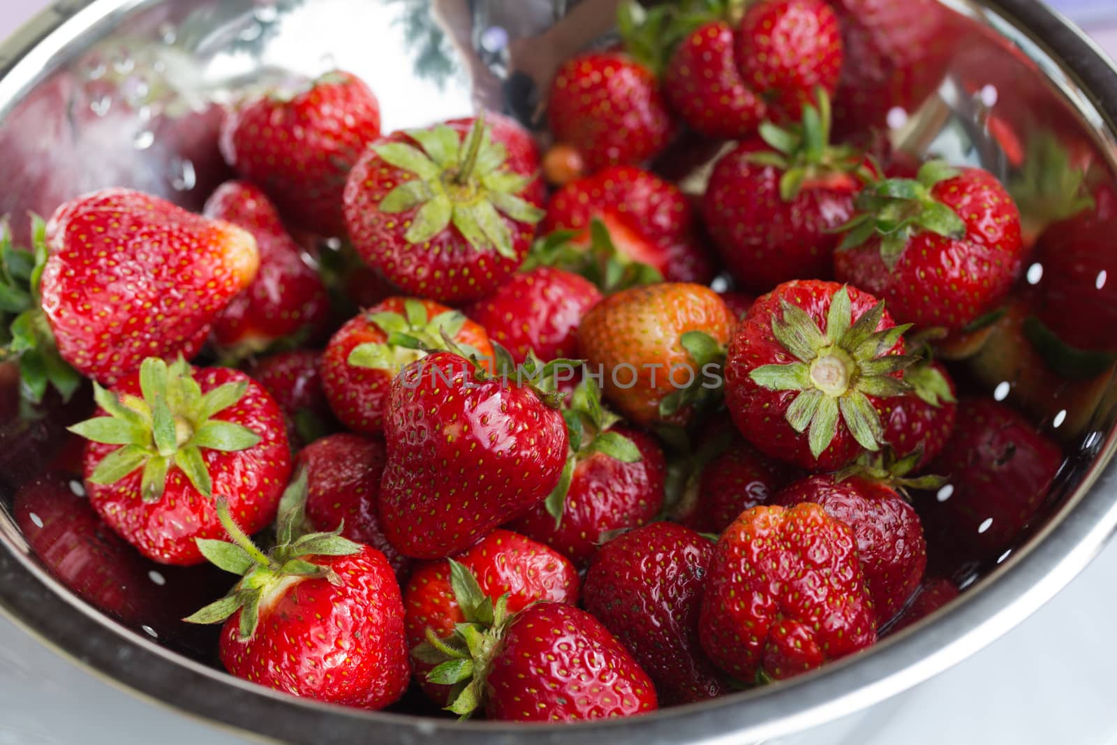 Fresh ripe  strawberry