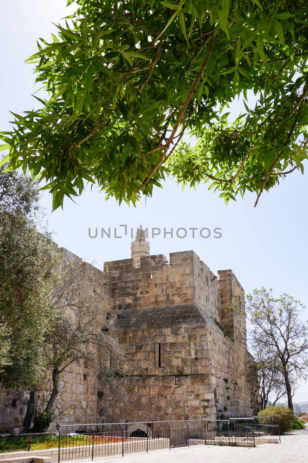 Tower of david and Jerusalem walls by javax