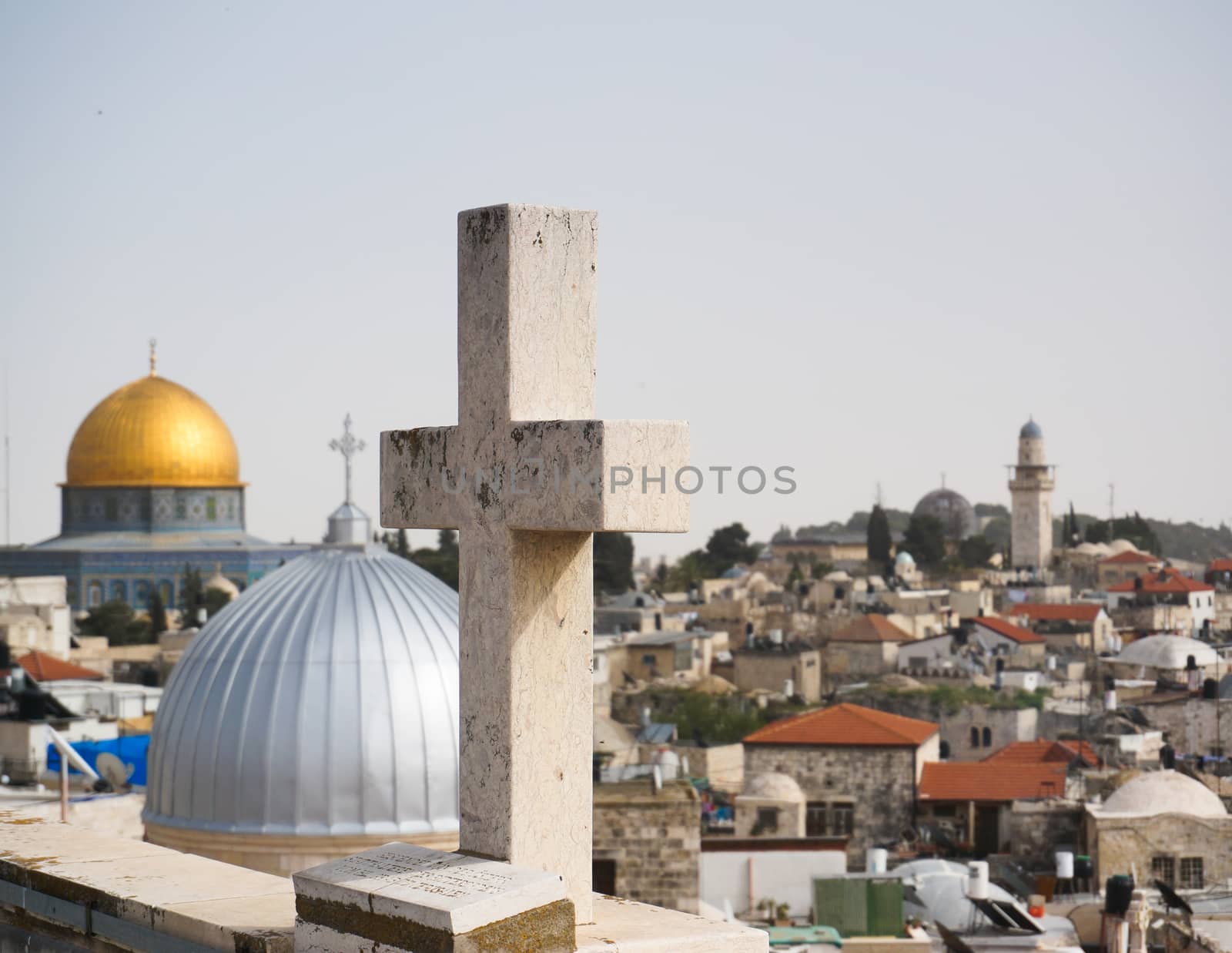 Mosques and churches in jerusalem by javax