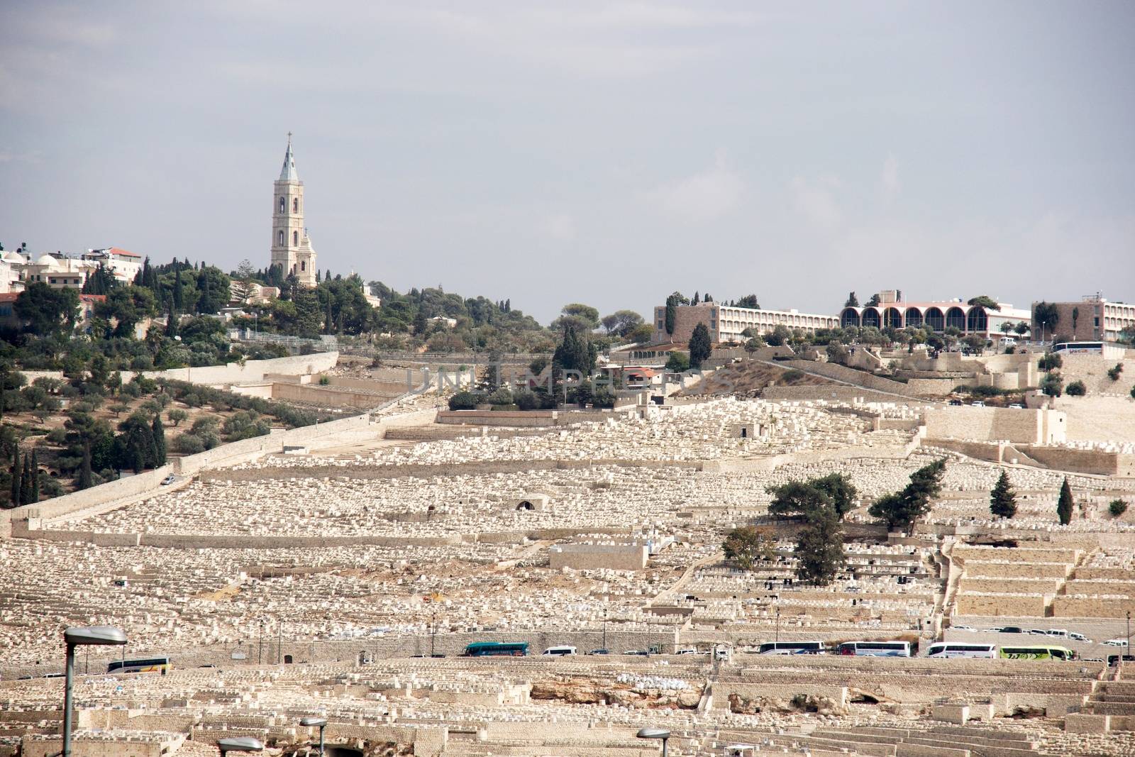 Old jewish cemetery in jerusalem by javax