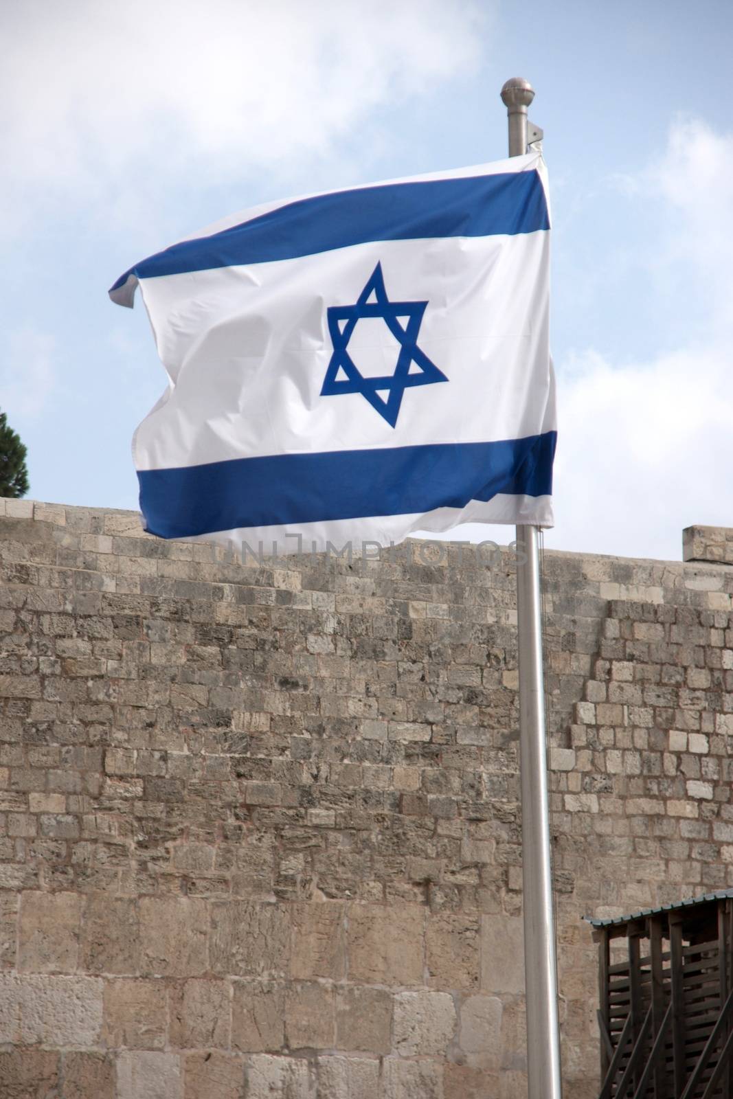 Israeli flag by javax