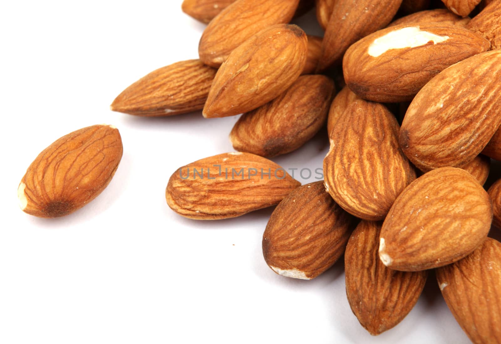 Almond nuts isolated by nenov