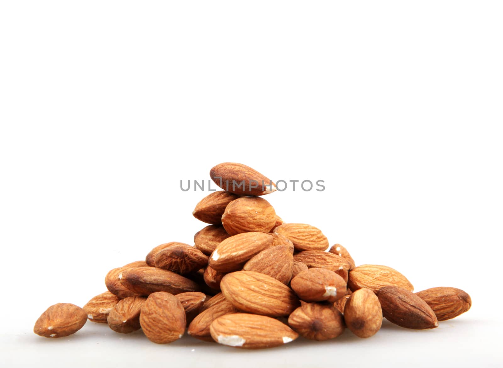 Almond nuts isolated by nenov