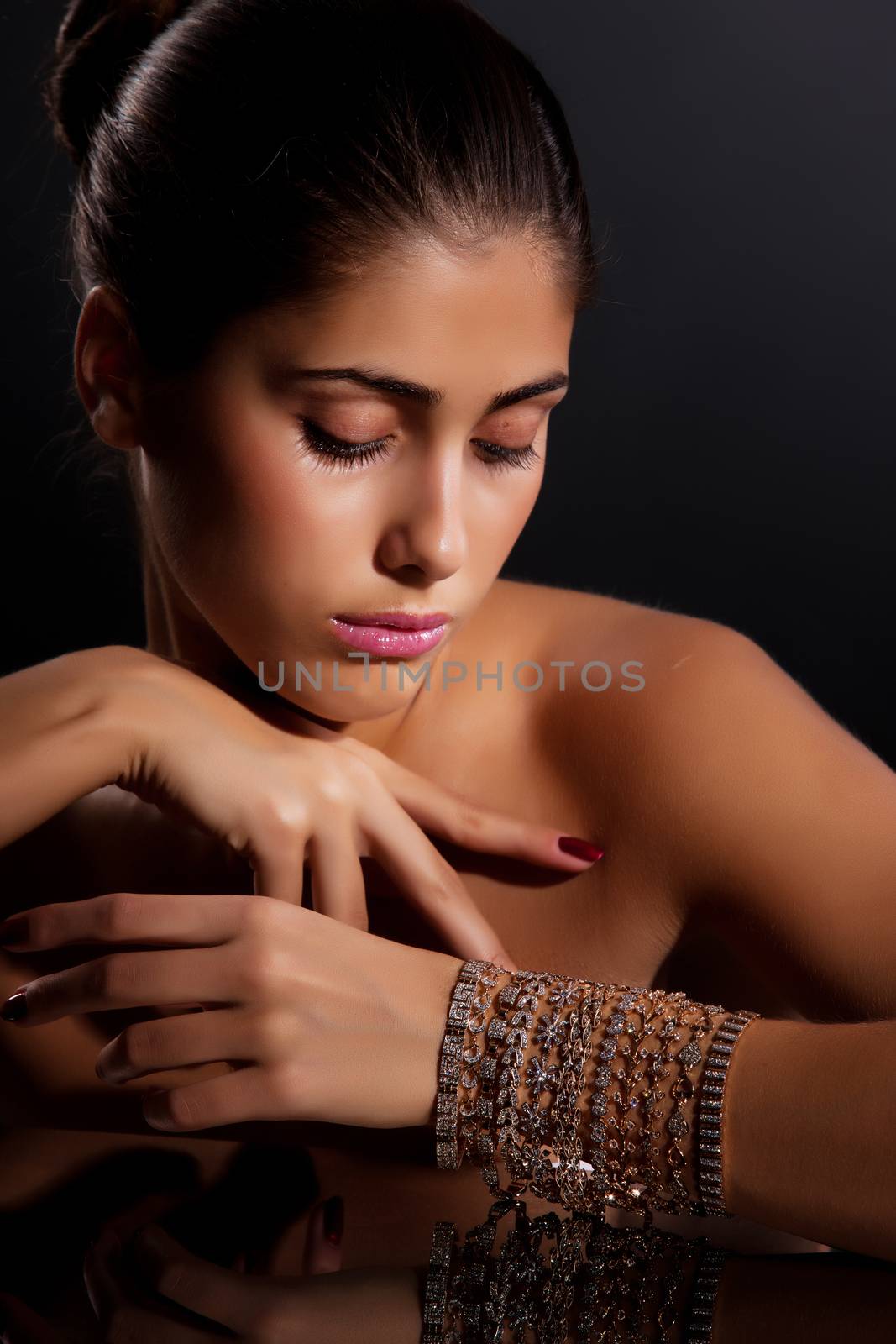 Young Woman With Bracelets by Fotoskat