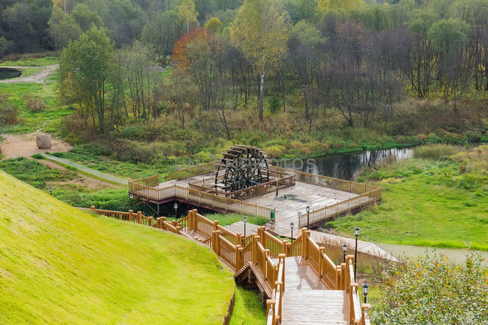 Pictured Reserve Abramtsevo house is located in the reserve.