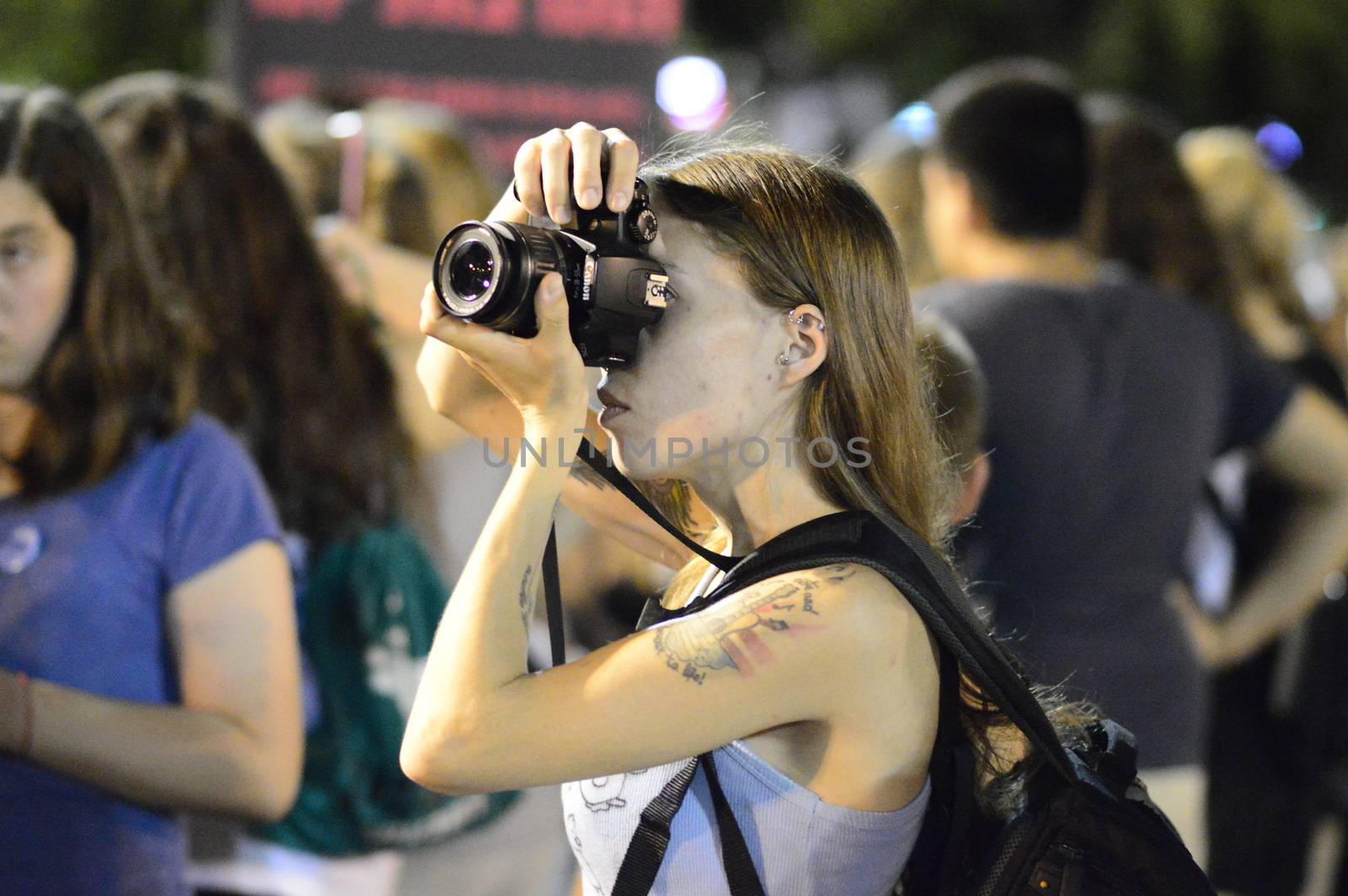 ISRAEL, Tel Aviv: An estimated 10,000 people marched in Tel Aviv for animal rights on October 3, 2015. 	In the largest-ever protest in Israel and the third annual protest under the name The Animal Rights March various struggles concerning animal protection united: wild life, animal testing, fur, street cats and dogs, and farm animals. 