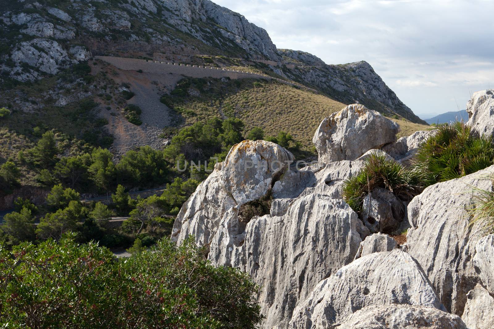 Cape Formentor on Majorca, Balearic island, Spain 