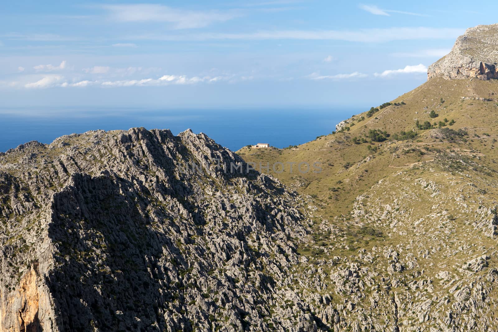 Serra de Tramuntana - mountains on Mallorca, Spain  by wjarek
