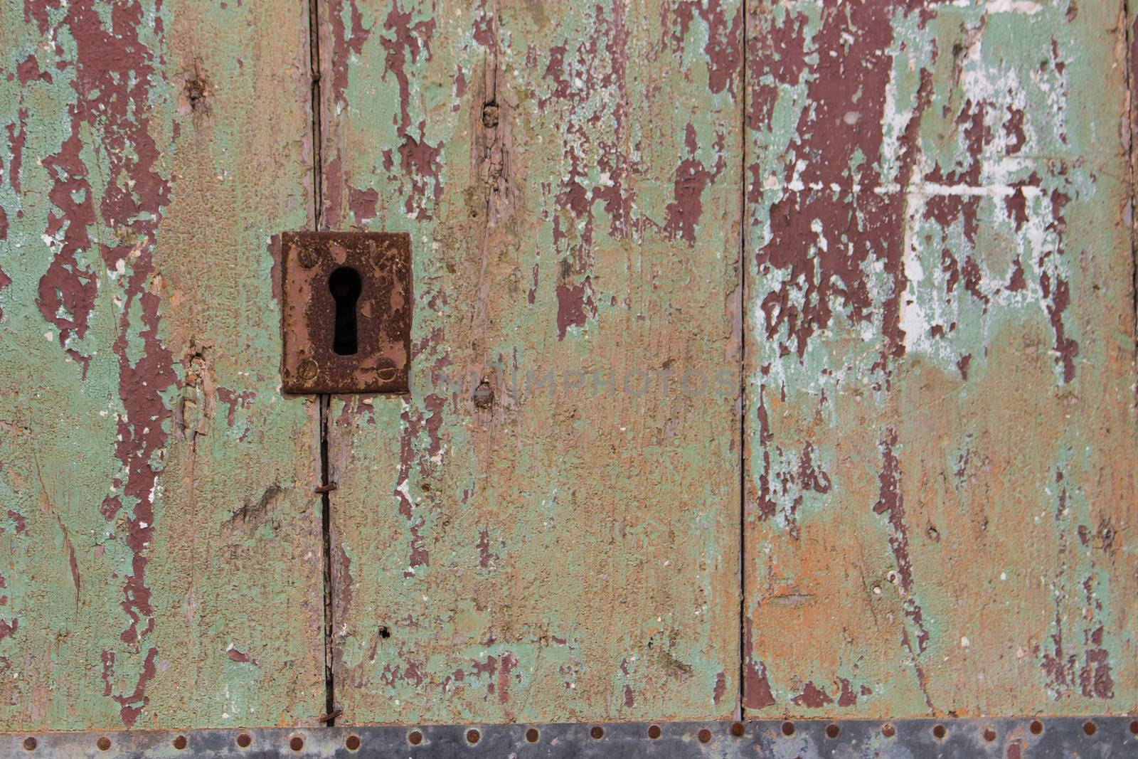 Close up of rustic old door by alanstix64