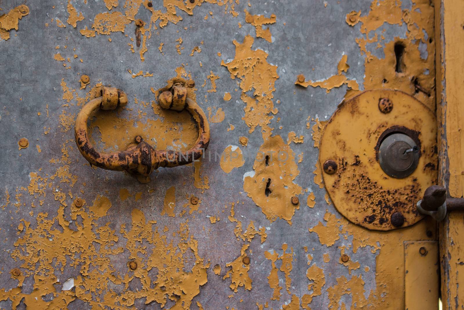 Close up of rustic old door by alanstix64