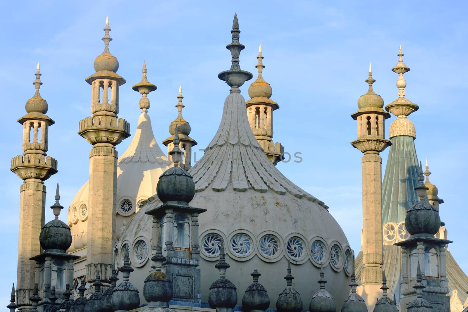 Roof of brighton pavilion