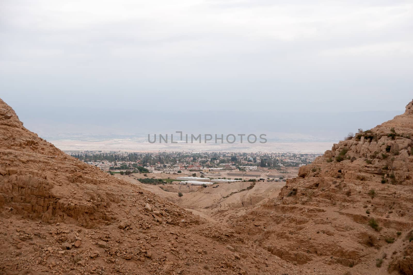Jericho in judean desert by javax