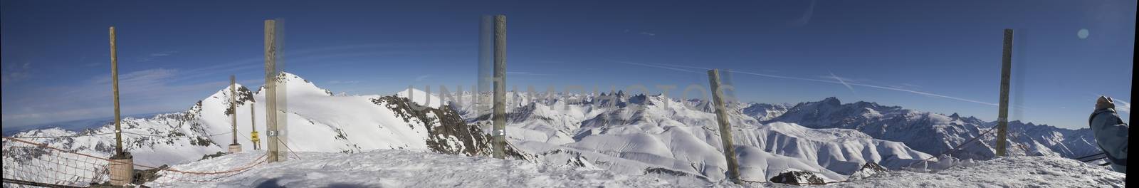 Panorama - Ski vacation in Alpes by javax