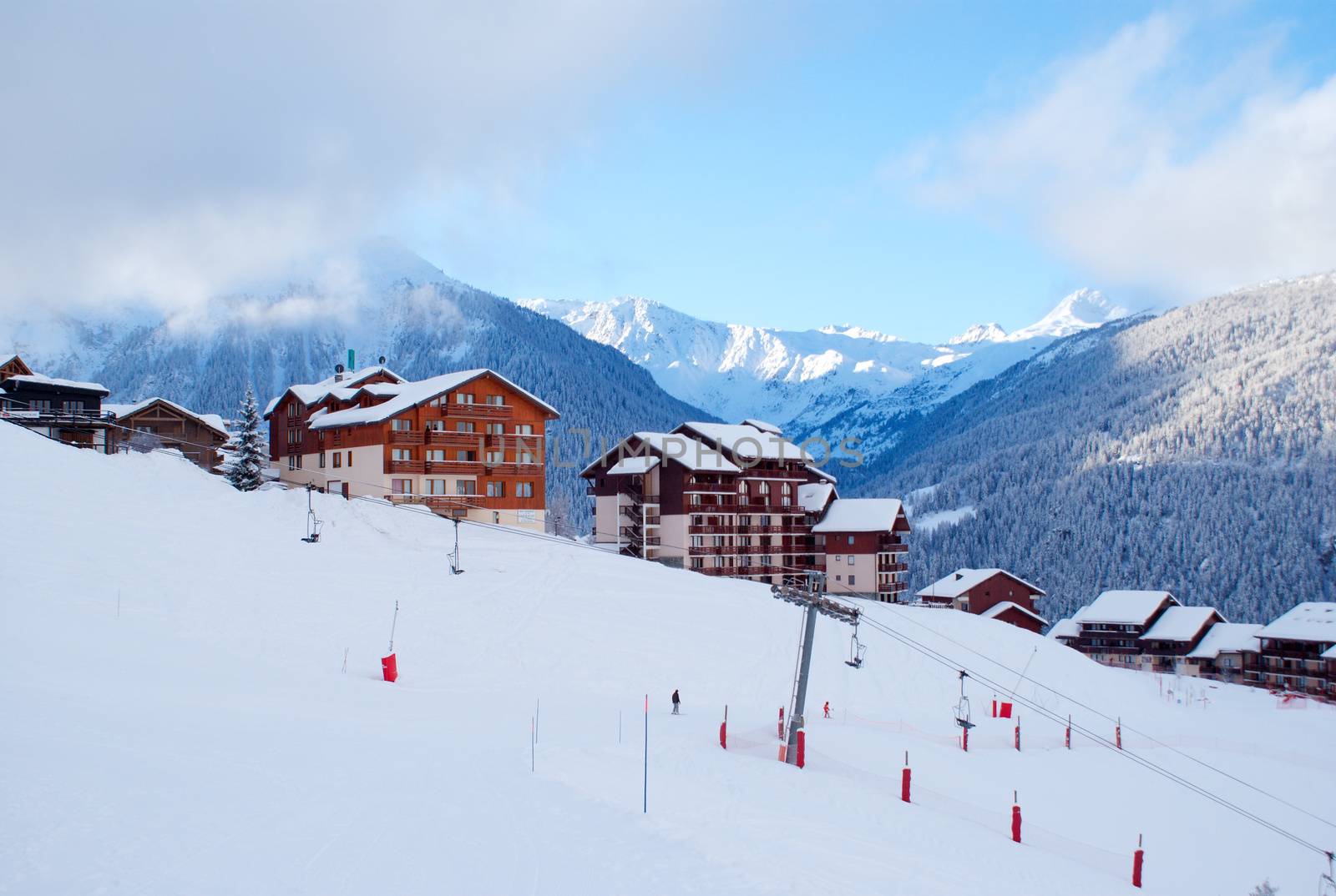 Ski resort by javax