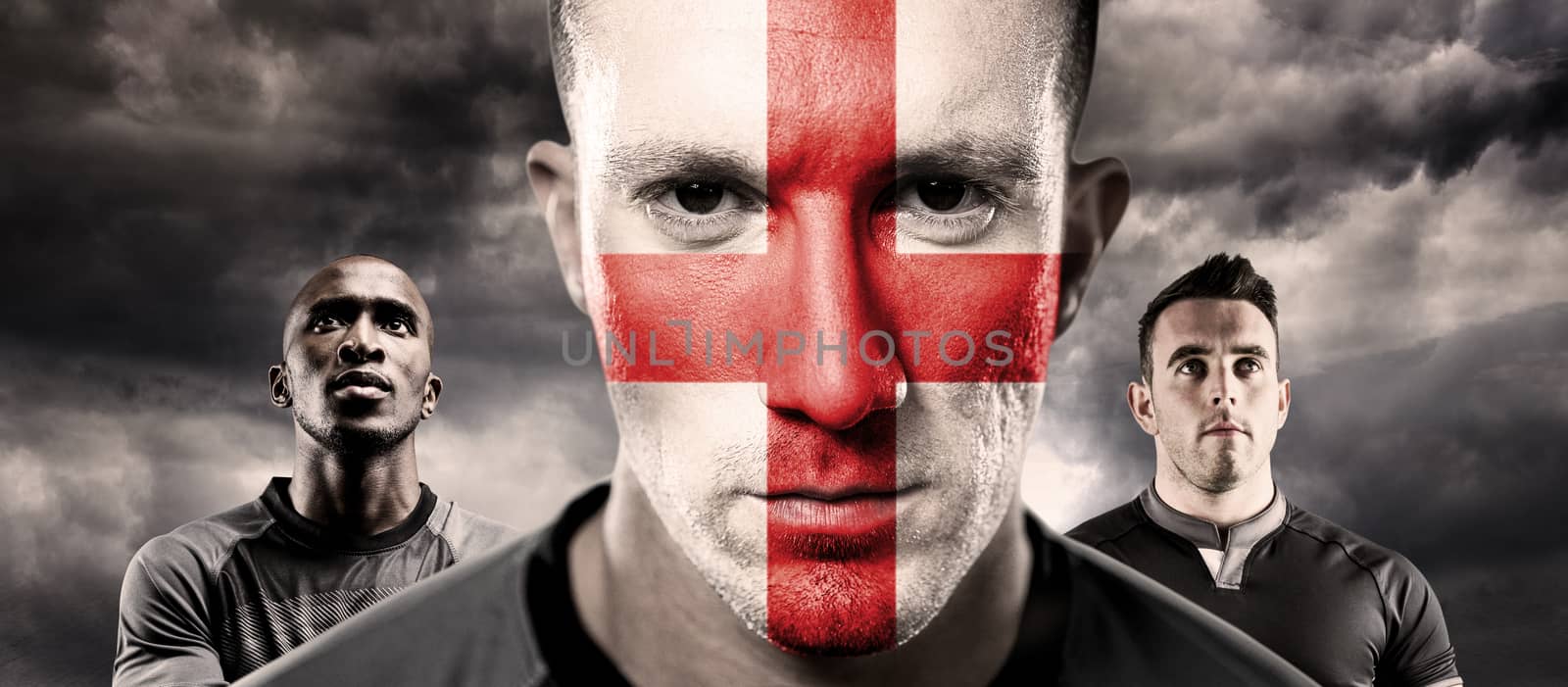 Composite image of english rugby player by Wavebreakmedia