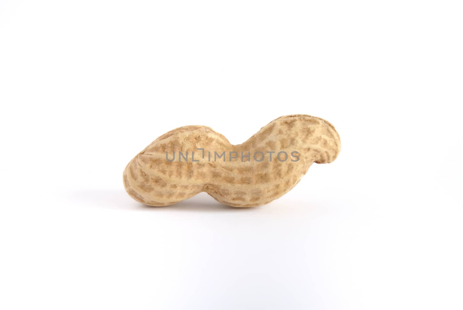 peanuts isolated on white background for stock