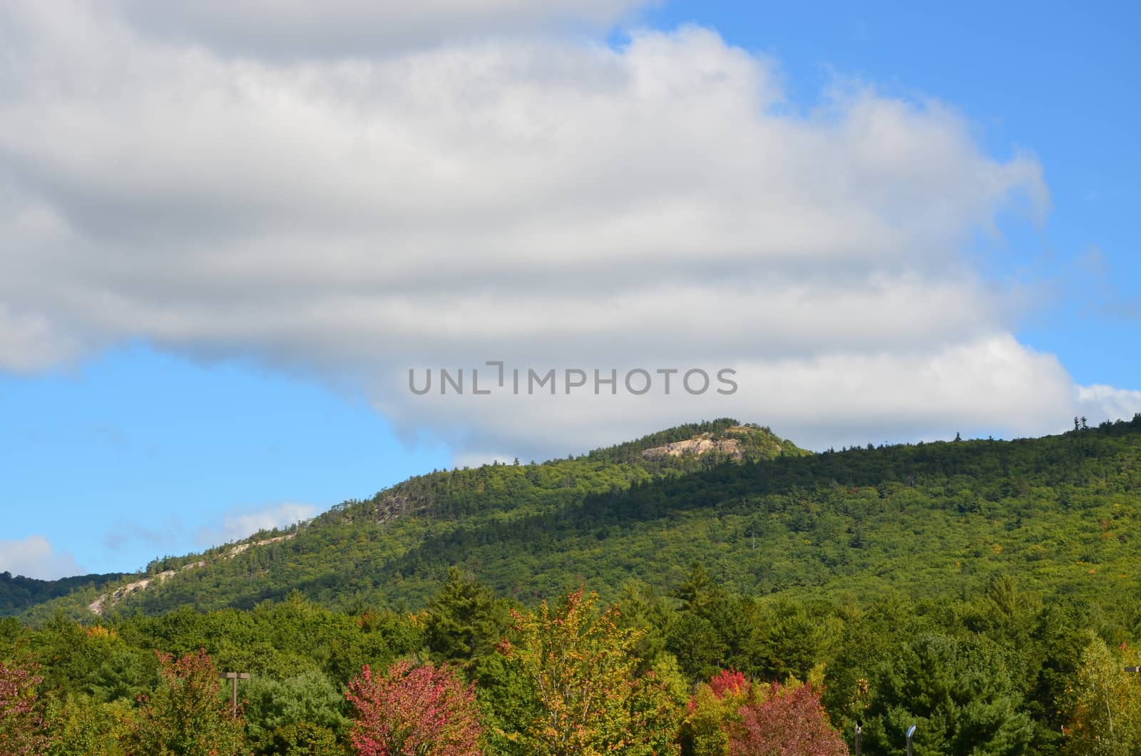 Early fall in the mountains of New Hampshire.