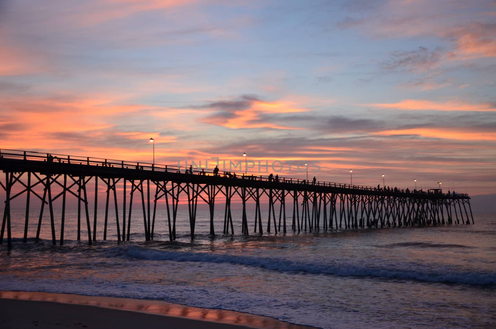 Morning along the Pier by northwoodsphoto