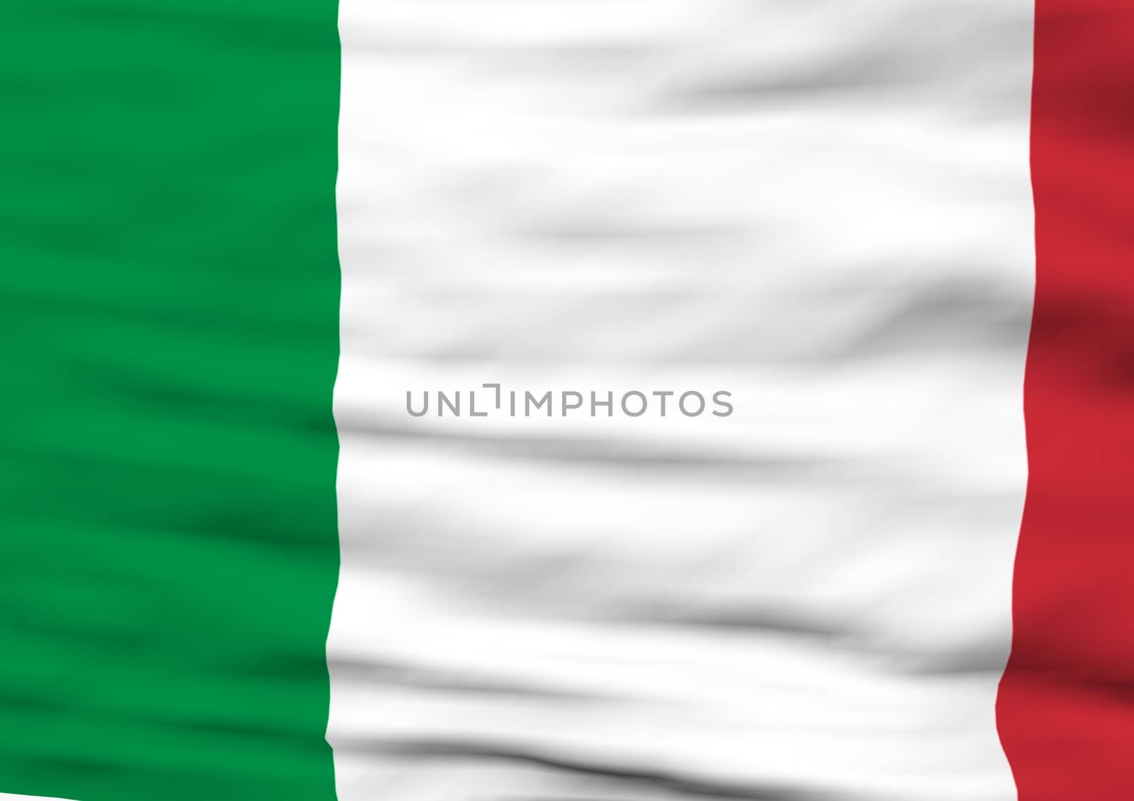 Image of a flag of Italy by richter1910