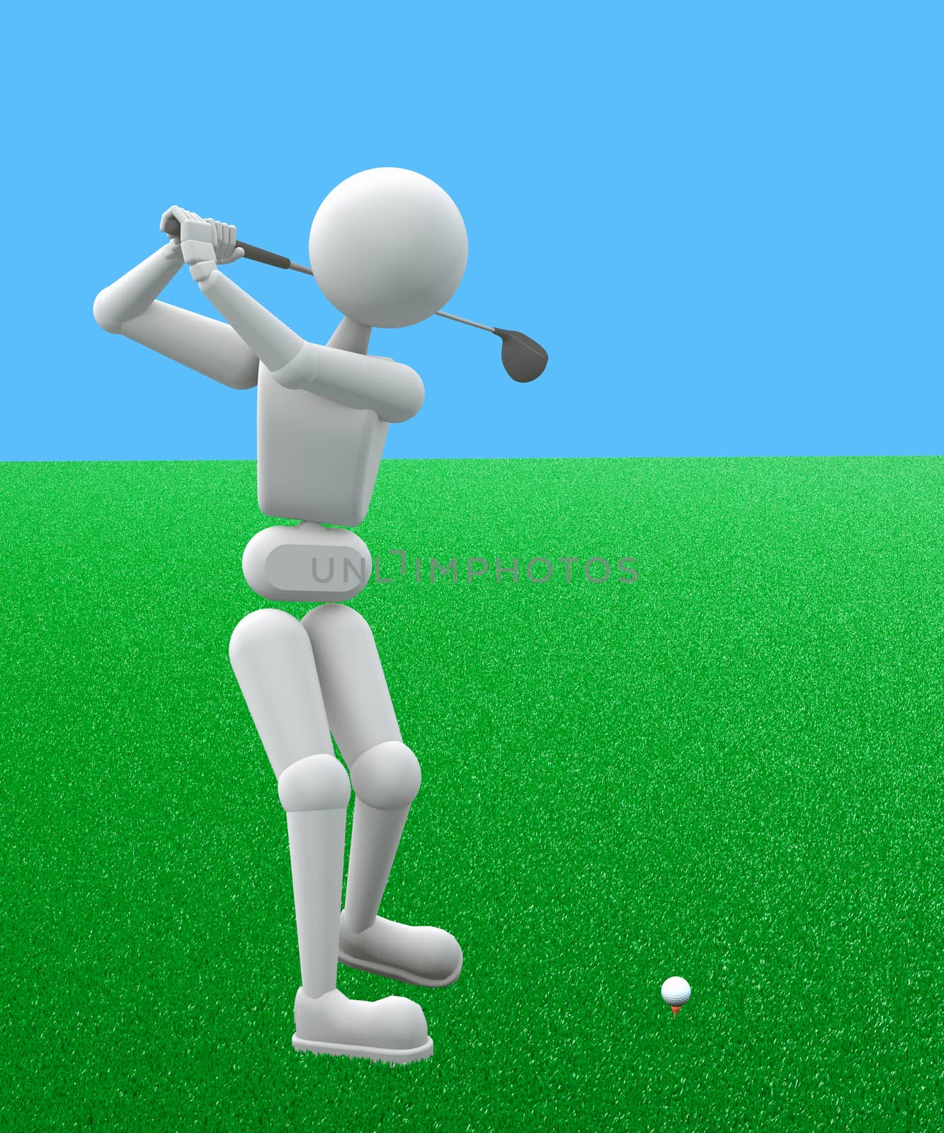 Start golfer by Ksandr4R