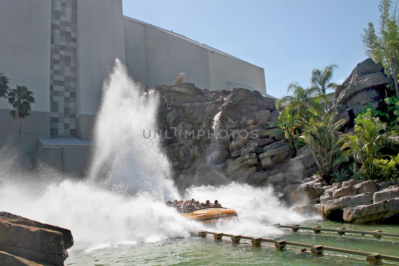 Jurassic Park River Adventure Islands of Adventure by quackersnaps