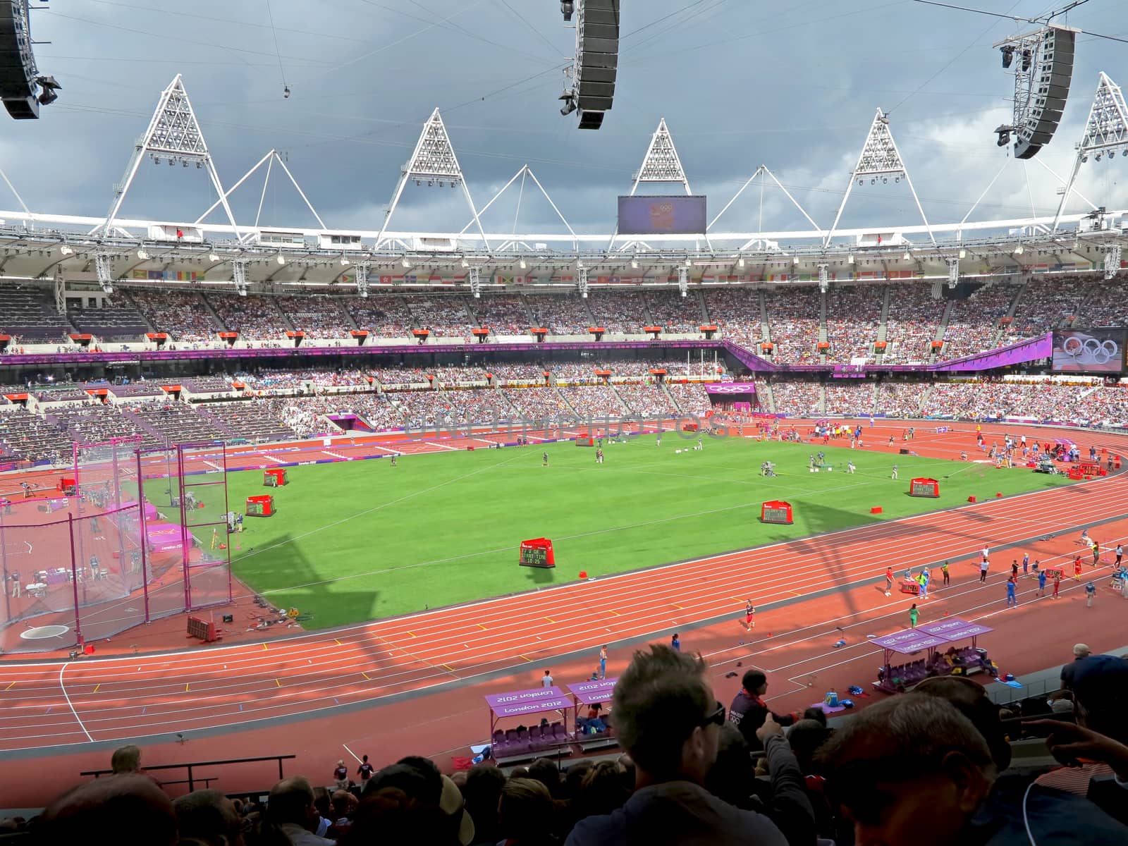 Olympic Stadium London 2012 by quackersnaps