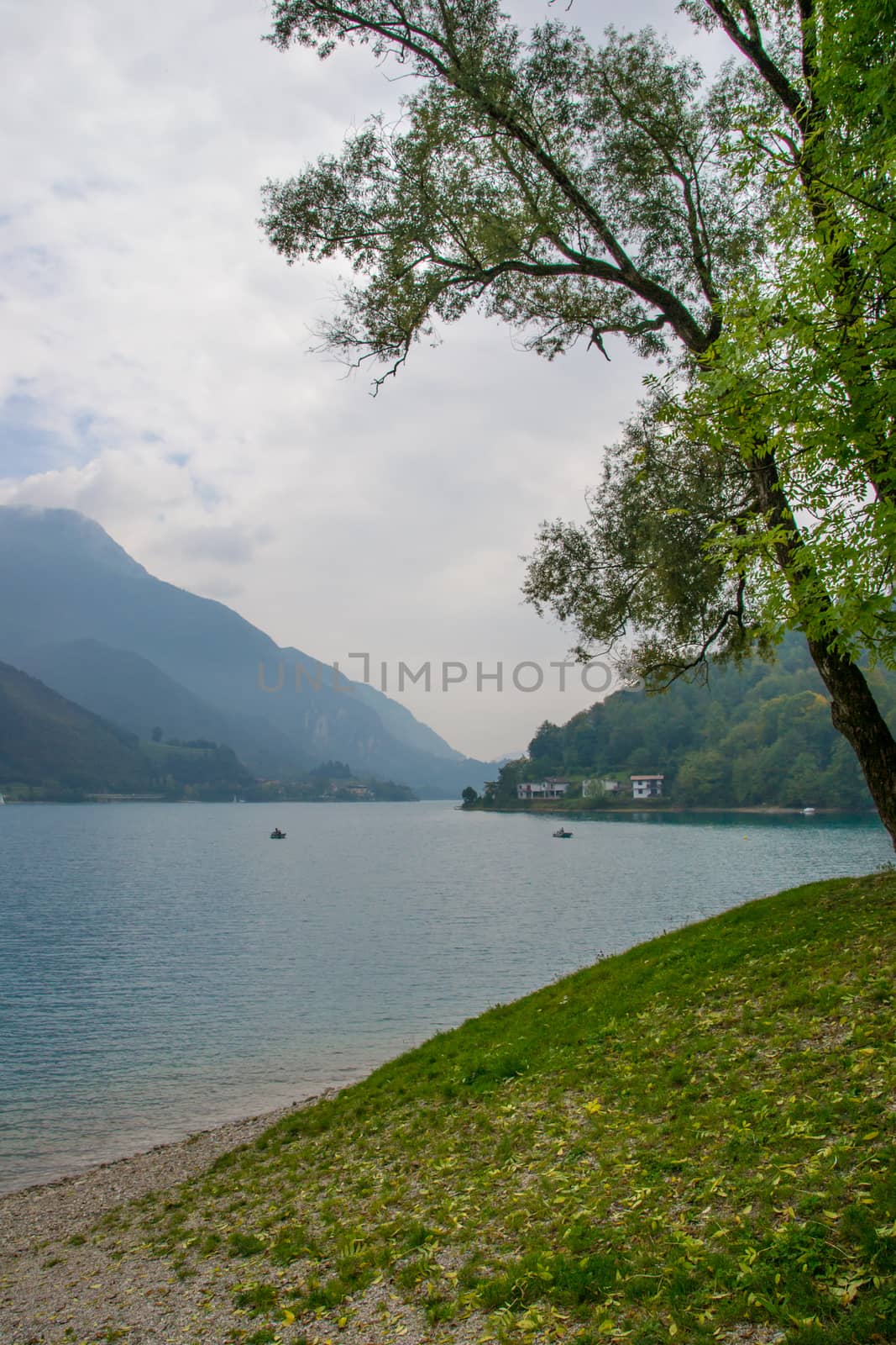 Ledro lake in Italy. by Isaac74