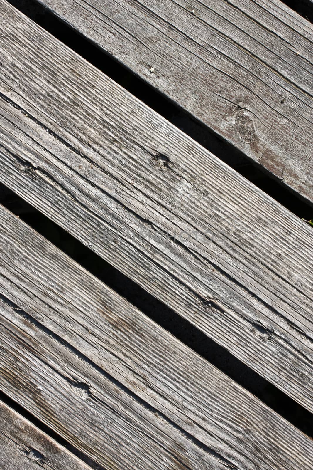 detail of wooden floor with parallel lines