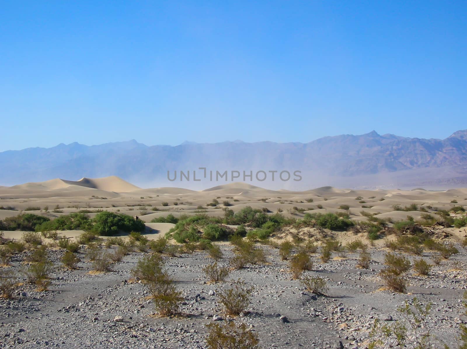 Sand Dunes in Death Valley