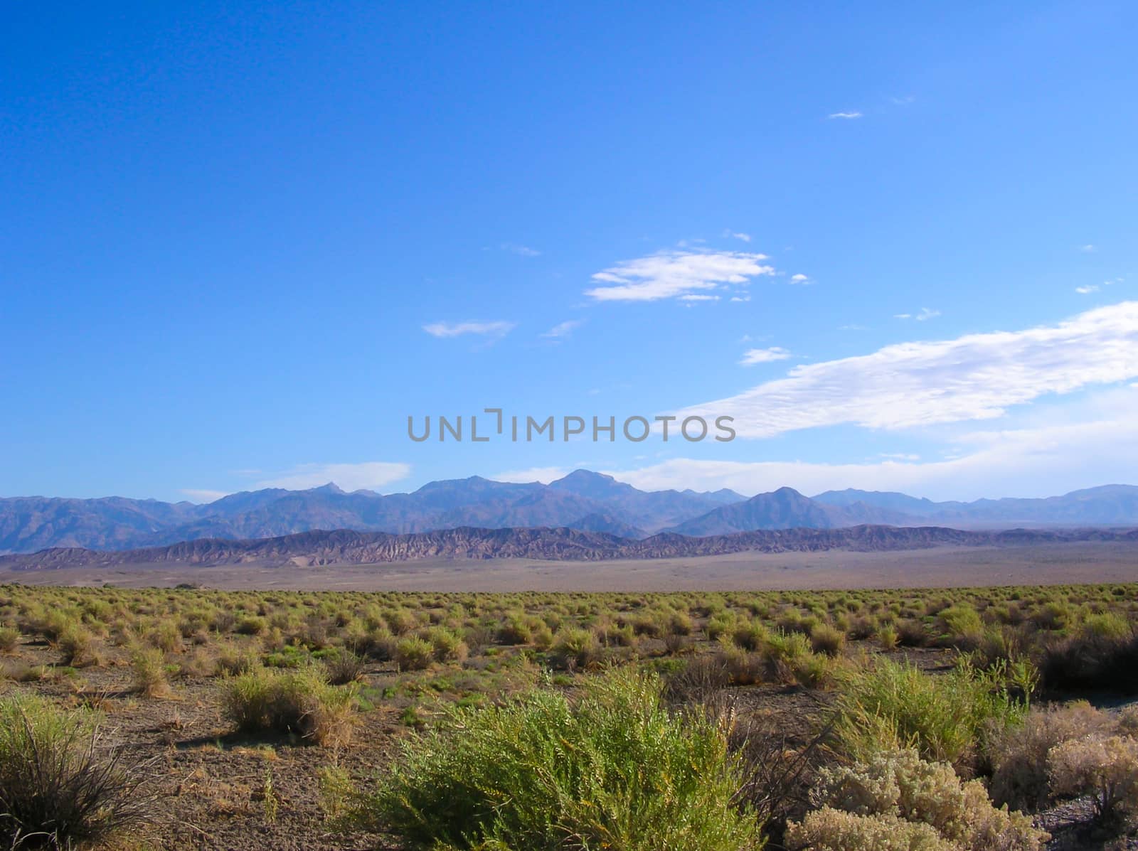 Death valley, a desert land