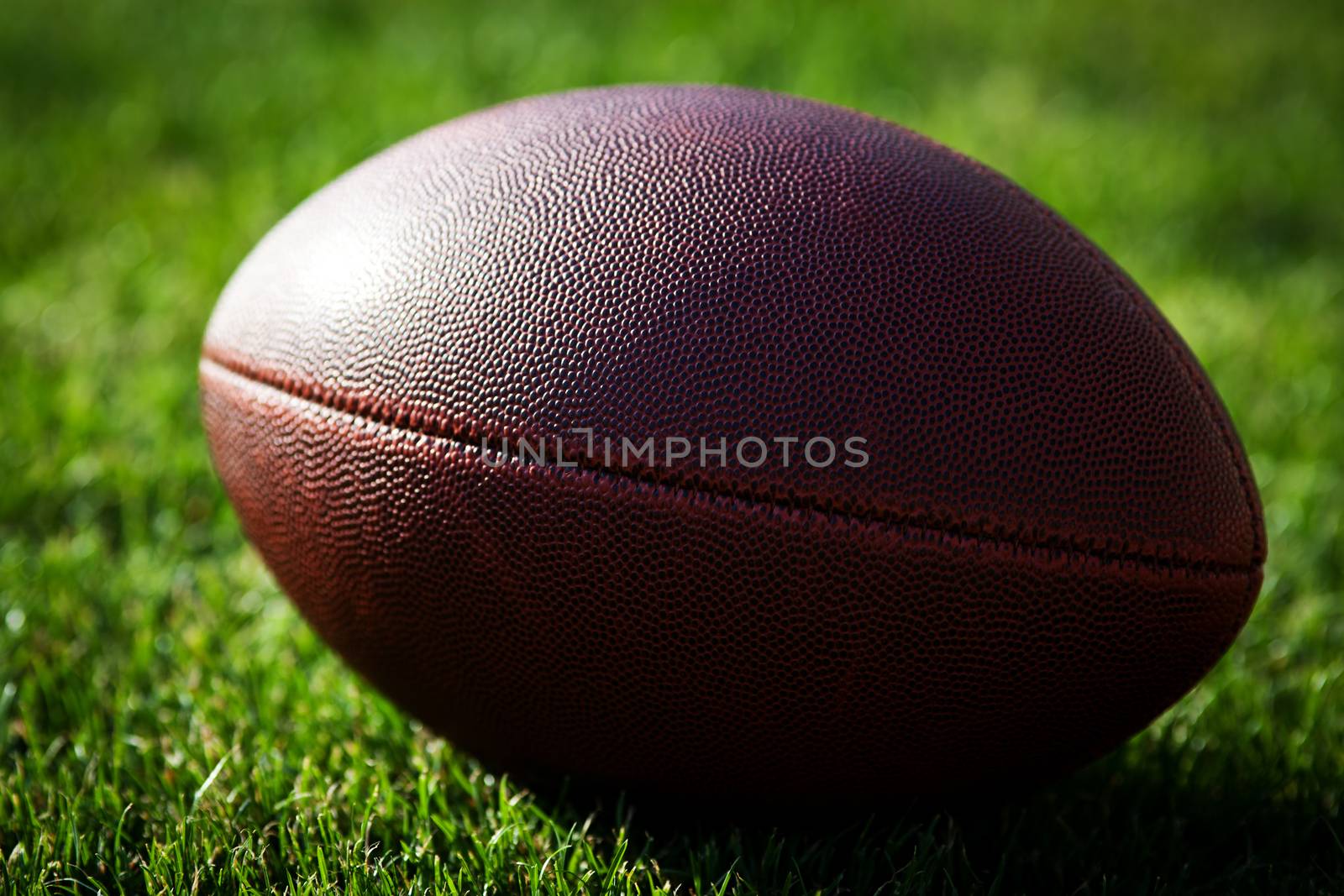 american football on stadium