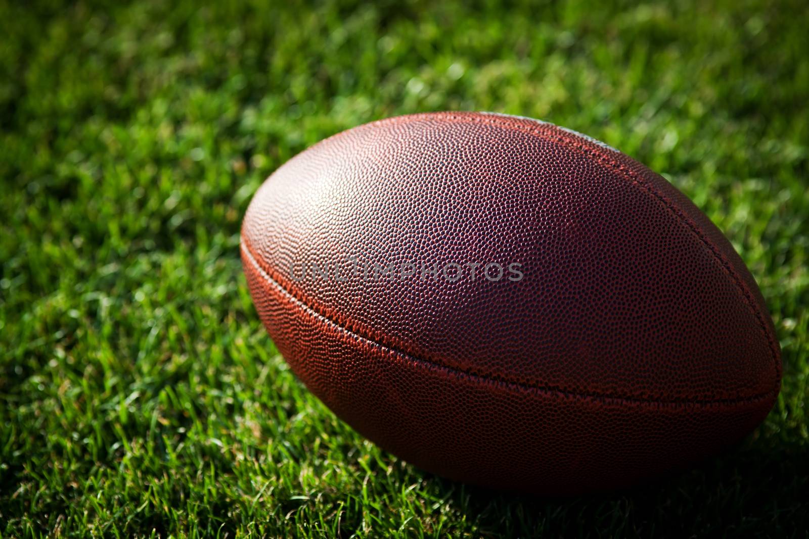 american football on stadium