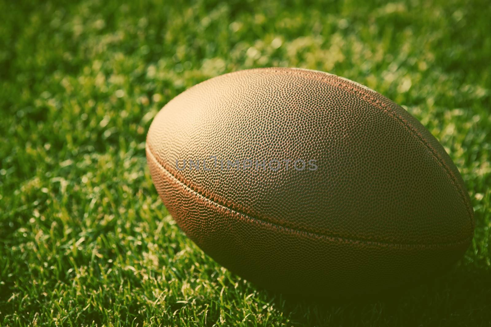 american football on stadium by melis