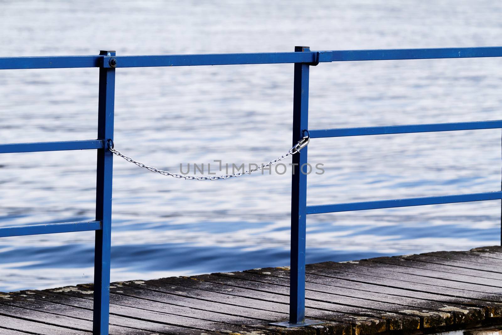 Pier on the lake by Nneirda